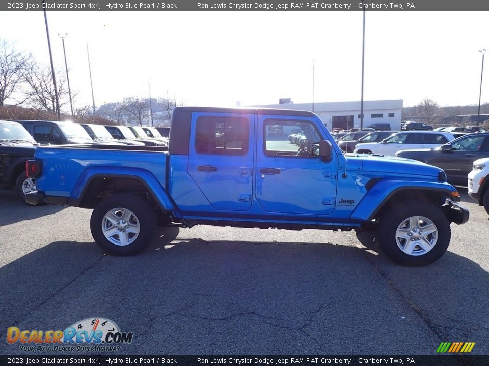 2023 Jeep Gladiator Sport 4x4 Hydro Blue Pearl / Black Photo #6