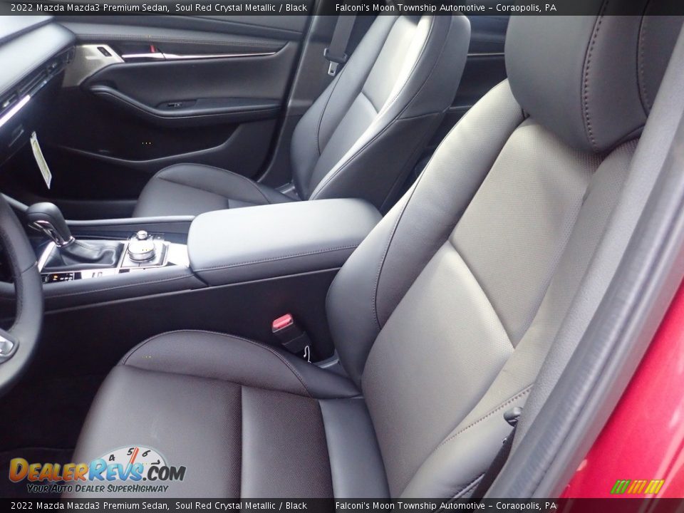 Front Seat of 2022 Mazda Mazda3 Premium Sedan Photo #11