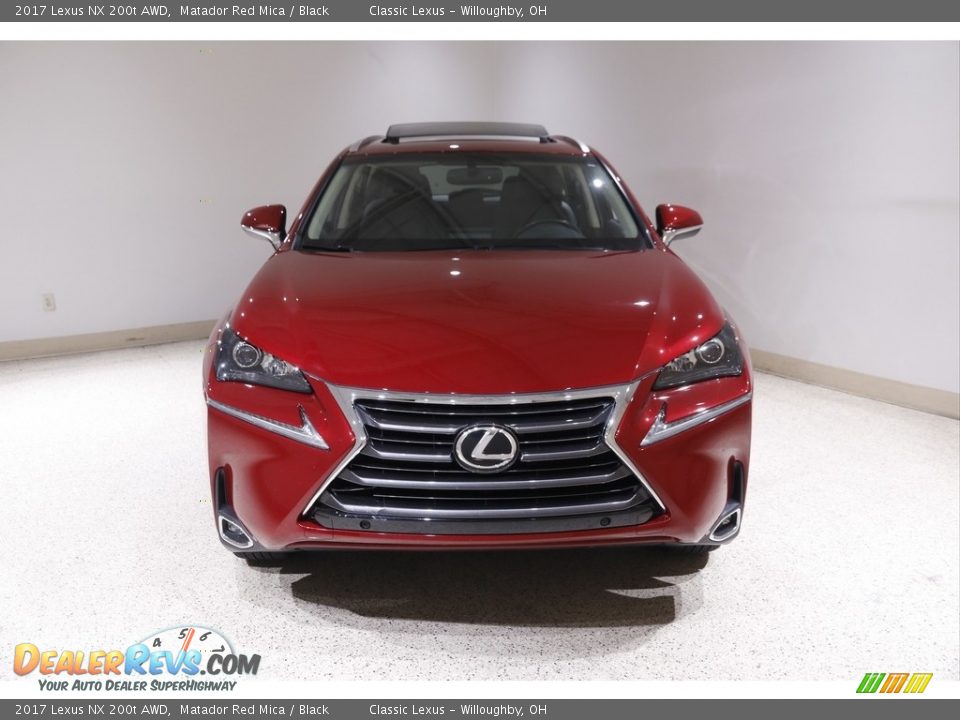 2017 Lexus NX 200t AWD Matador Red Mica / Black Photo #2