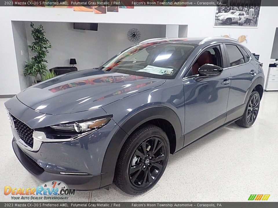 Front 3/4 View of 2023 Mazda CX-30 S Preferred AWD Photo #5