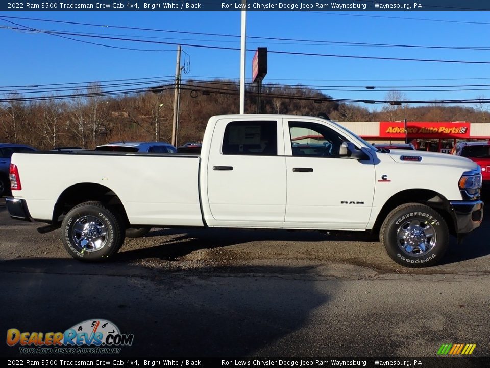 2022 Ram 3500 Tradesman Crew Cab 4x4 Bright White / Black Photo #6