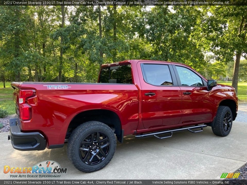 Cherry Red Tintcoat 2021 Chevrolet Silverado 1500 LT Trail Boss Crew Cab 4x4 Photo #1