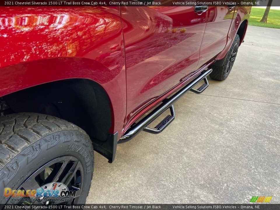 2021 Chevrolet Silverado 1500 LT Trail Boss Crew Cab 4x4 Cherry Red Tintcoat / Jet Black Photo #3