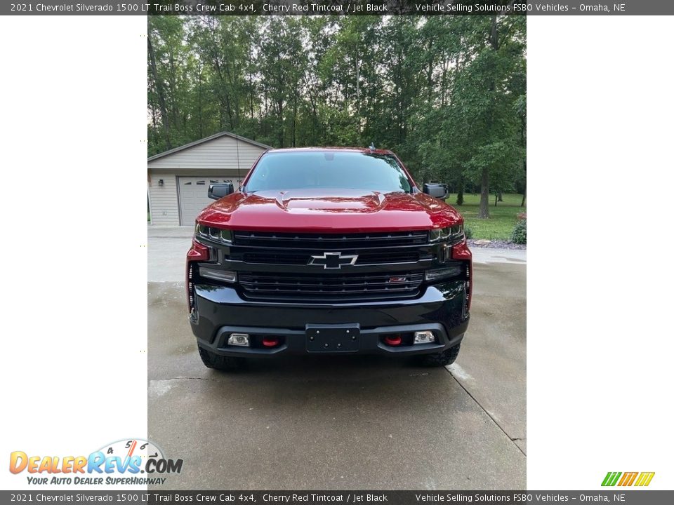 2021 Chevrolet Silverado 1500 LT Trail Boss Crew Cab 4x4 Cherry Red Tintcoat / Jet Black Photo #5