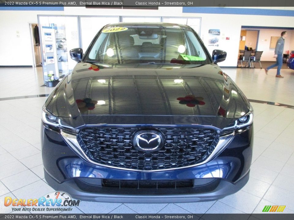 2022 Mazda CX-5 S Premium Plus AWD Eternal Blue Mica / Black Photo #2