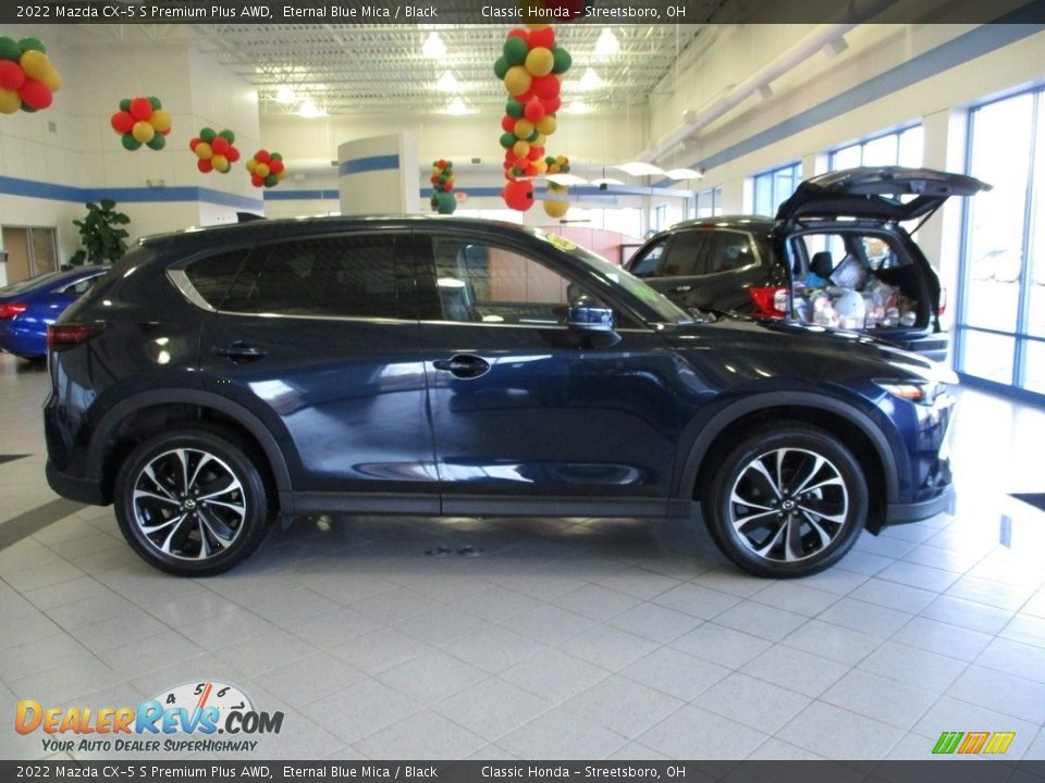 2022 Mazda CX-5 S Premium Plus AWD Eternal Blue Mica / Black Photo #4