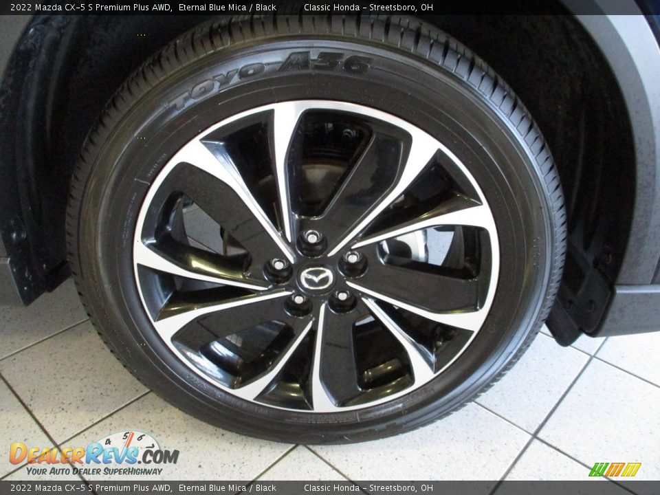2022 Mazda CX-5 S Premium Plus AWD Eternal Blue Mica / Black Photo #5