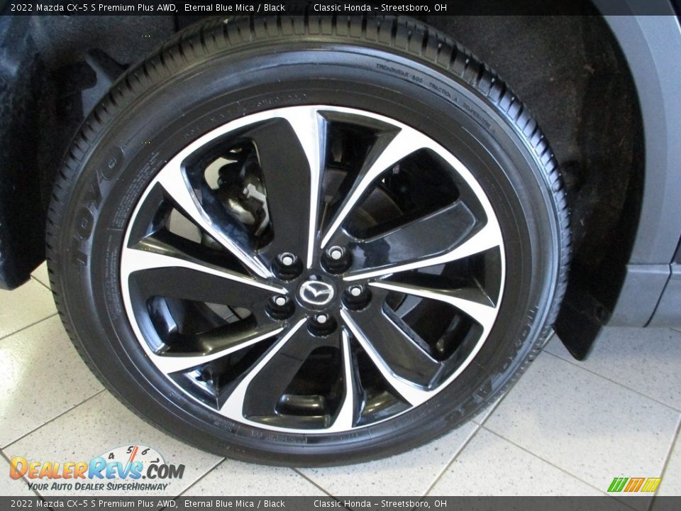 2022 Mazda CX-5 S Premium Plus AWD Eternal Blue Mica / Black Photo #6