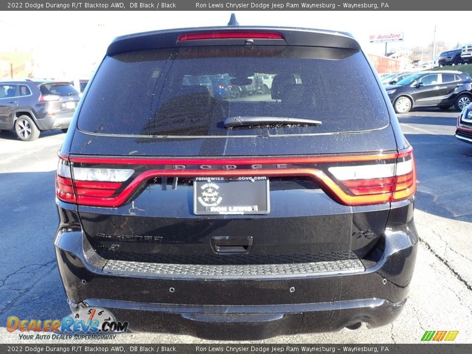 2022 Dodge Durango R/T Blacktop AWD DB Black / Black Photo #4