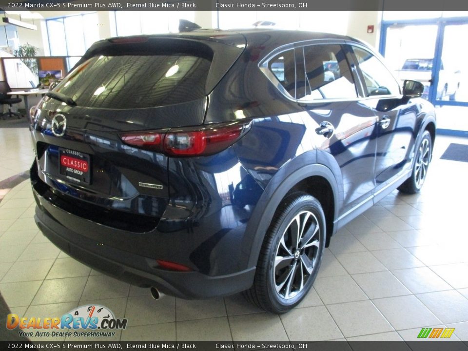 2022 Mazda CX-5 S Premium Plus AWD Eternal Blue Mica / Black Photo #7