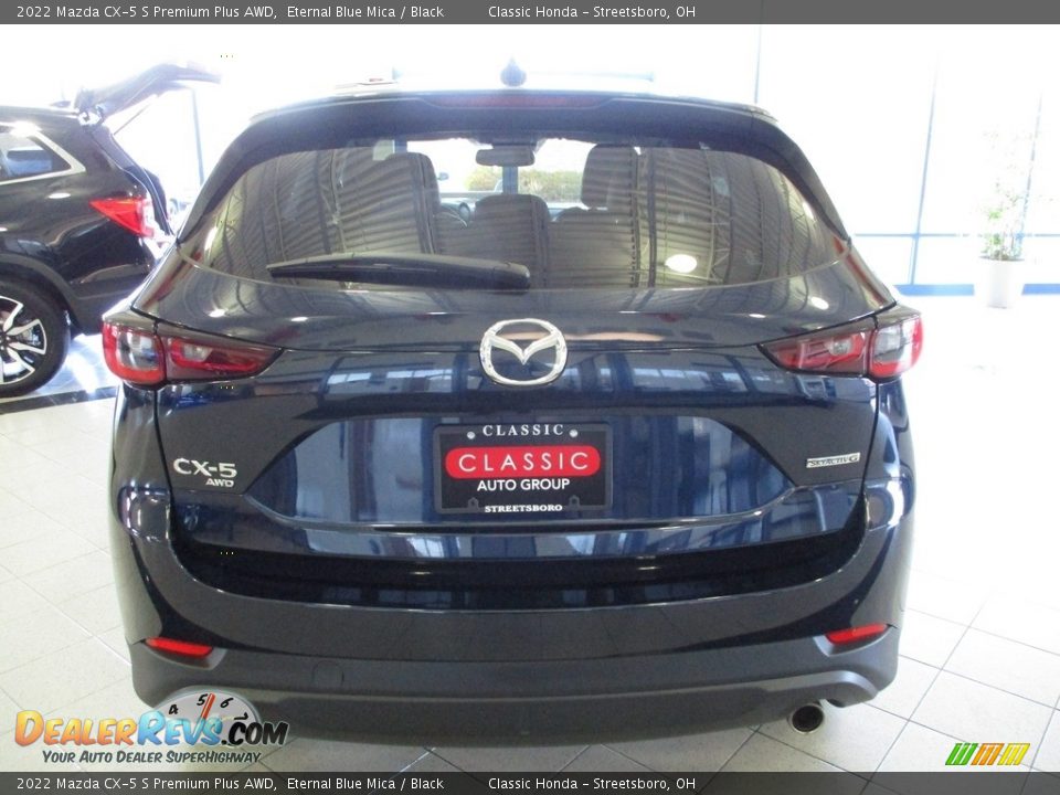 2022 Mazda CX-5 S Premium Plus AWD Eternal Blue Mica / Black Photo #8