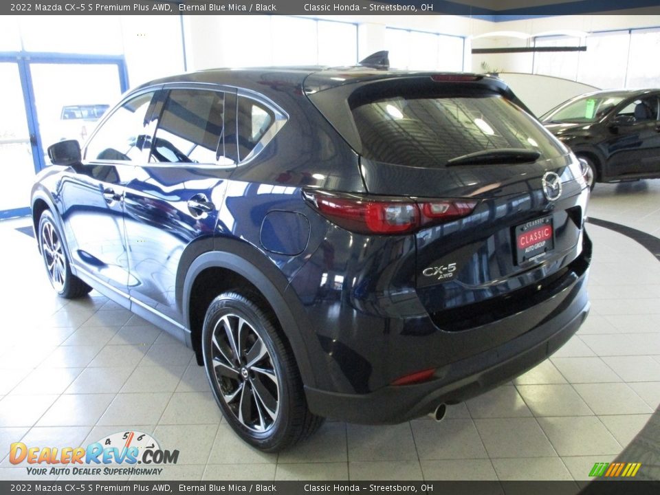 2022 Mazda CX-5 S Premium Plus AWD Eternal Blue Mica / Black Photo #9