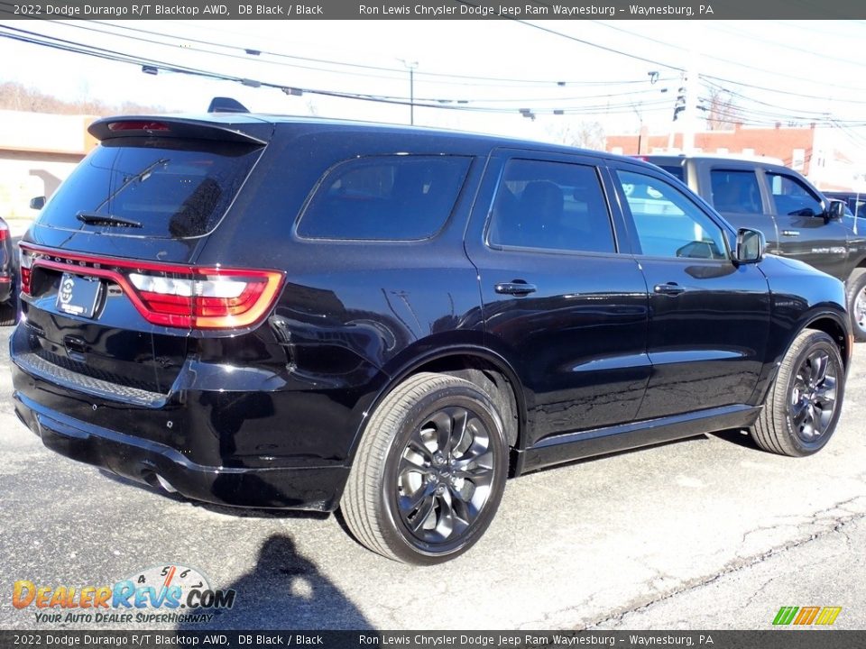 2022 Dodge Durango R/T Blacktop AWD DB Black / Black Photo #6