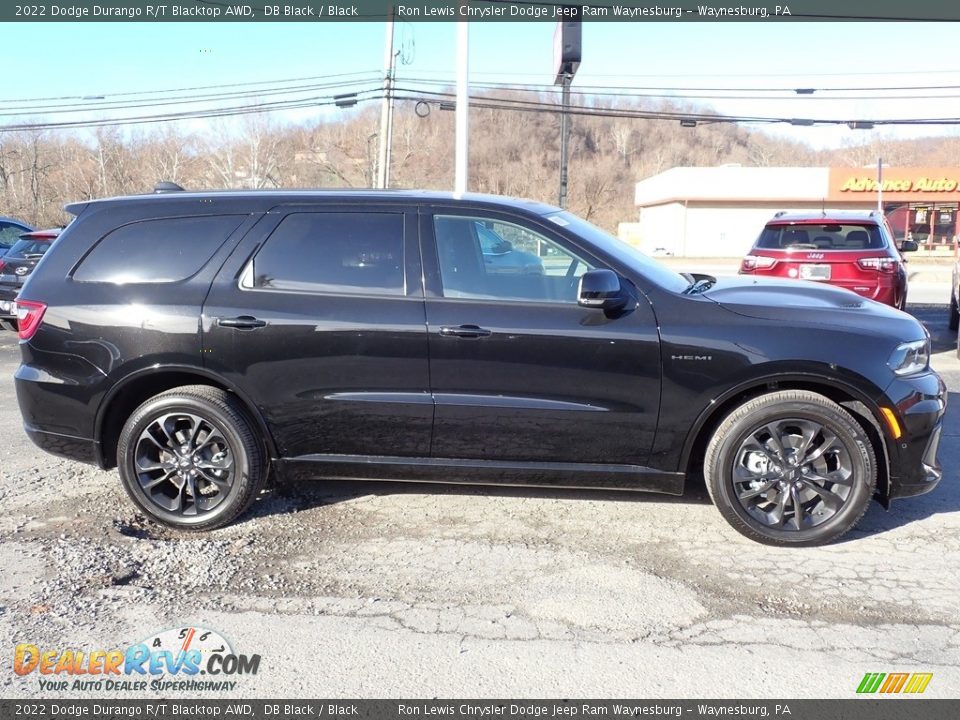 2022 Dodge Durango R/T Blacktop AWD DB Black / Black Photo #7