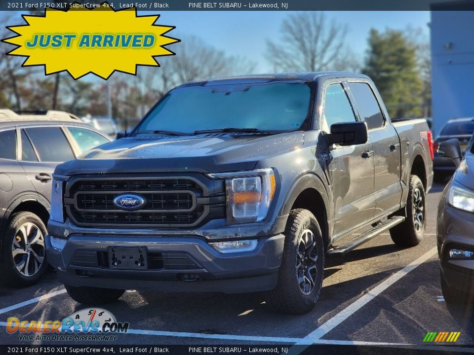 2021 Ford F150 XLT SuperCrew 4x4 Lead Foot / Black Photo #1