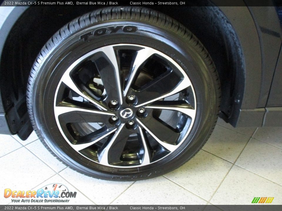 2022 Mazda CX-5 S Premium Plus AWD Eternal Blue Mica / Black Photo #12