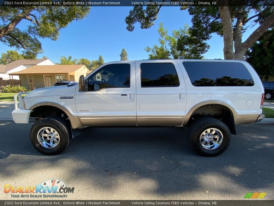 Oxford White 2002 Ford Excursion Limited 4x4 Photo #5