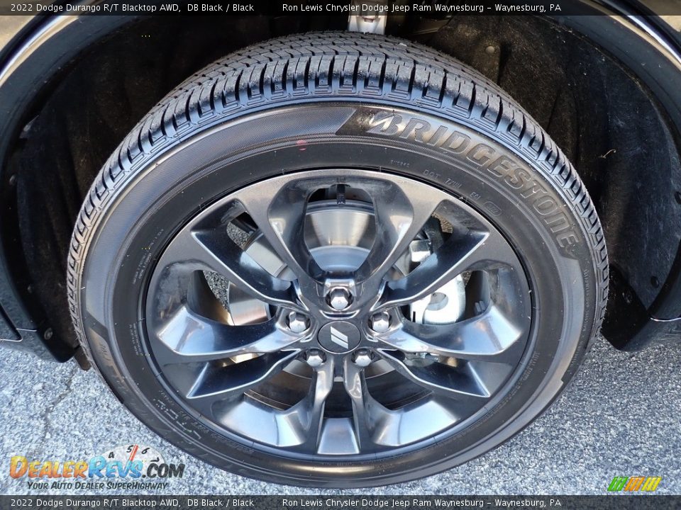 2022 Dodge Durango R/T Blacktop AWD DB Black / Black Photo #10