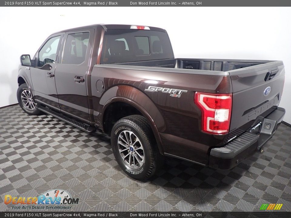 Magma Red 2019 Ford F150 XLT Sport SuperCrew 4x4 Photo #13