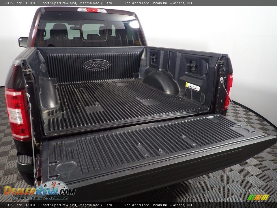2019 Ford F150 XLT Sport SuperCrew 4x4 Magma Red / Black Photo #15