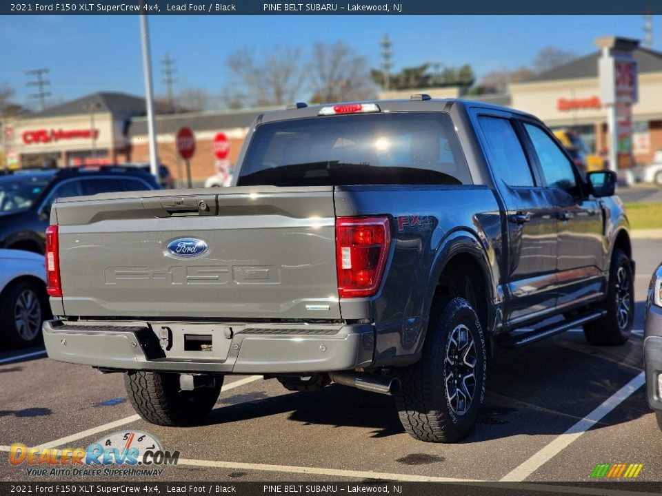 2021 Ford F150 XLT SuperCrew 4x4 Lead Foot / Black Photo #6