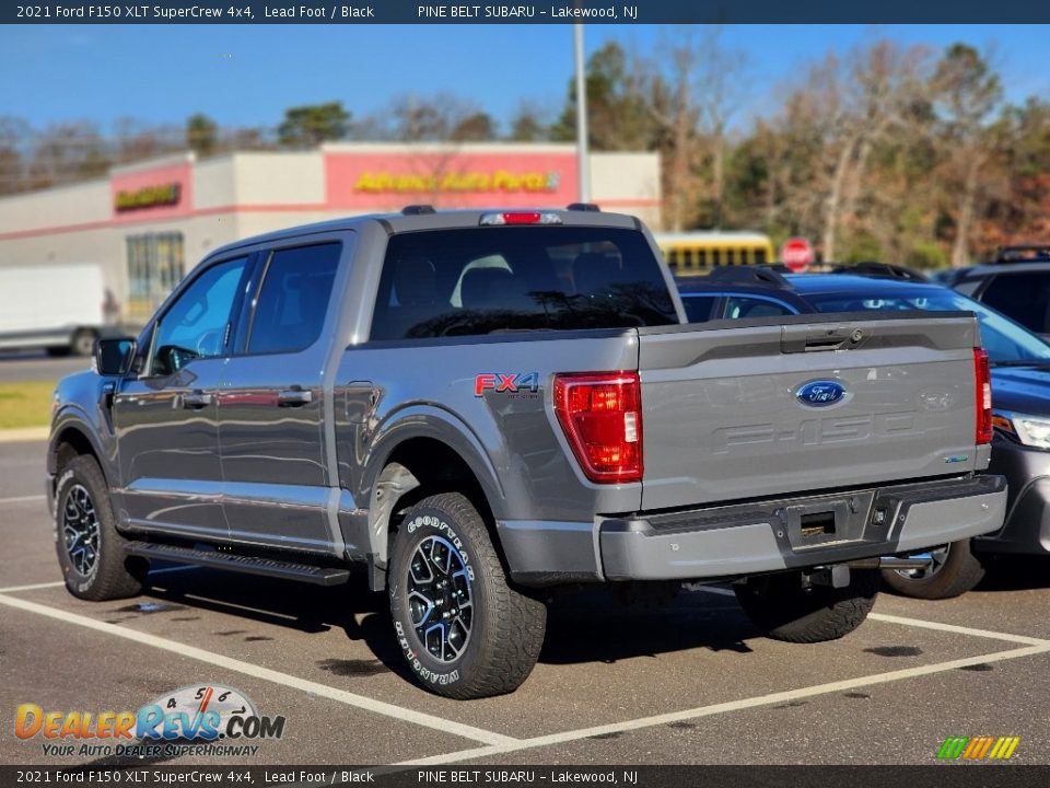 2021 Ford F150 XLT SuperCrew 4x4 Lead Foot / Black Photo #8