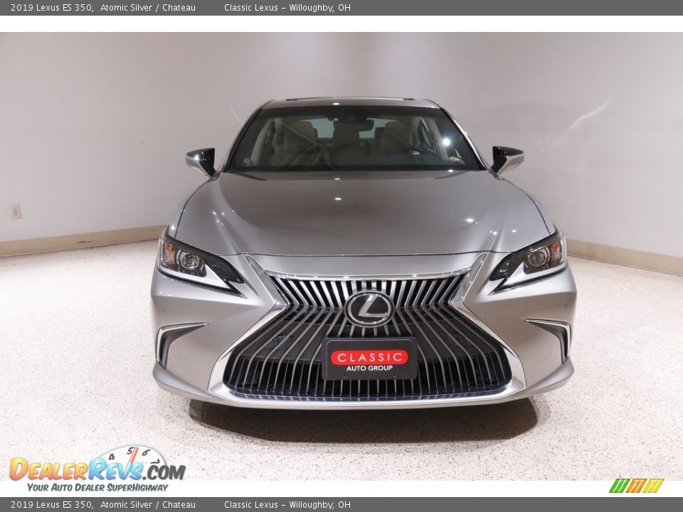 2019 Lexus ES 350 Atomic Silver / Chateau Photo #2