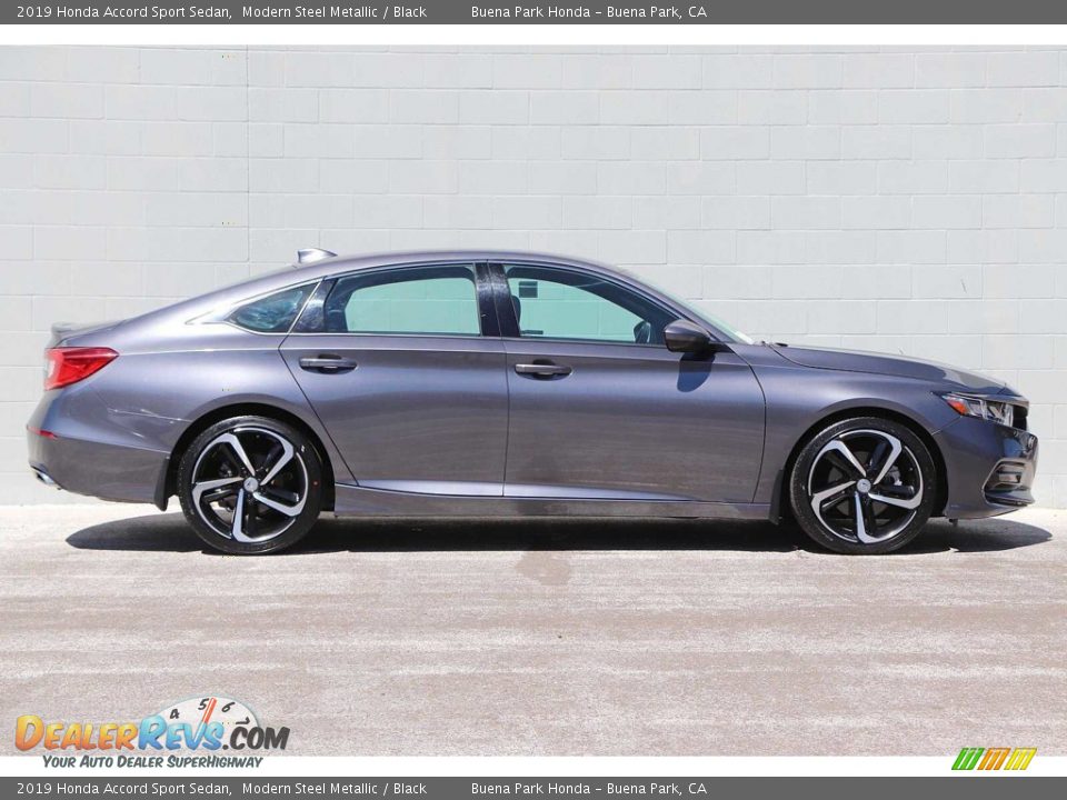 2019 Honda Accord Sport Sedan Modern Steel Metallic / Black Photo #4