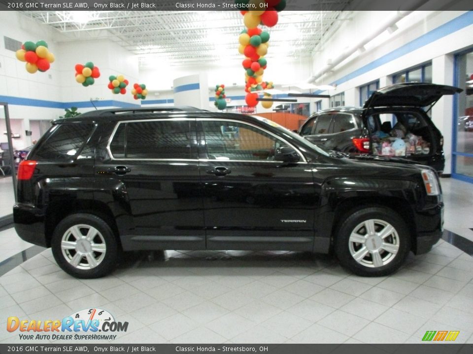 2016 GMC Terrain SLE AWD Onyx Black / Jet Black Photo #4