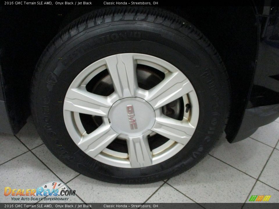 2016 GMC Terrain SLE AWD Onyx Black / Jet Black Photo #5