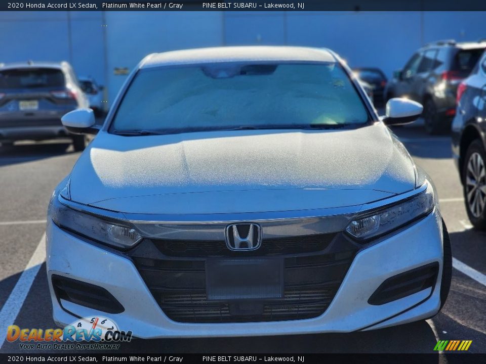 2020 Honda Accord LX Sedan Platinum White Pearl / Gray Photo #2