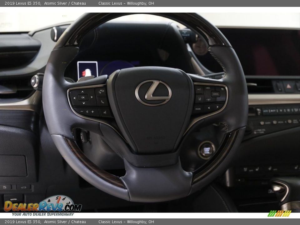 2019 Lexus ES 350 Atomic Silver / Chateau Photo #7