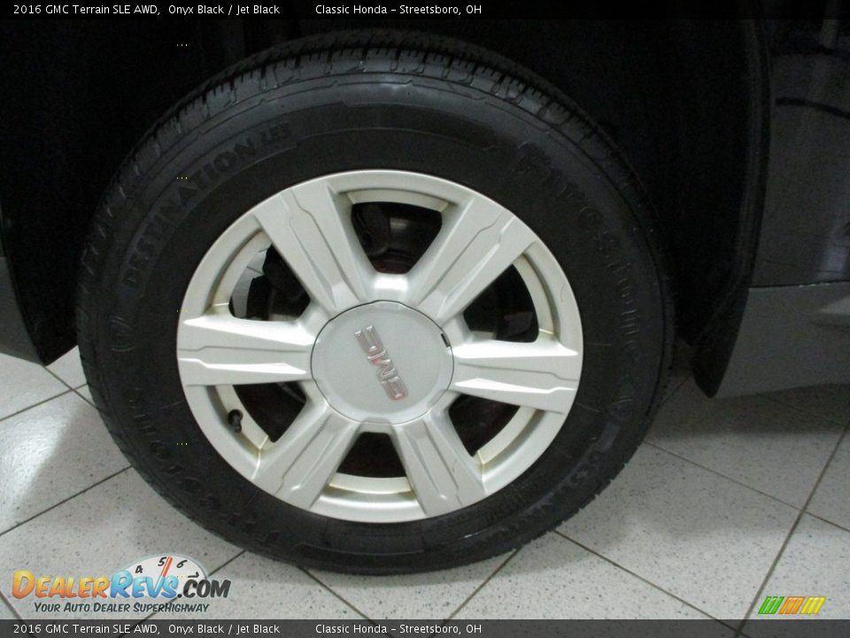 2016 GMC Terrain SLE AWD Onyx Black / Jet Black Photo #6