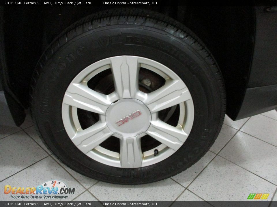 2016 GMC Terrain SLE AWD Onyx Black / Jet Black Photo #11