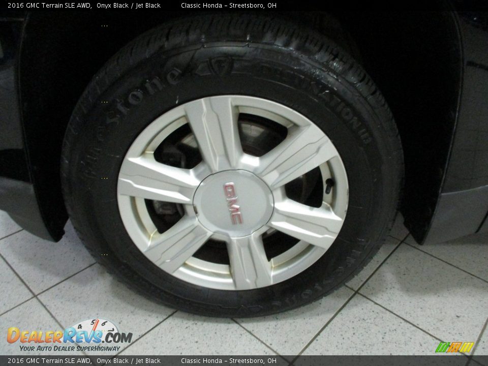 2016 GMC Terrain SLE AWD Onyx Black / Jet Black Photo #12