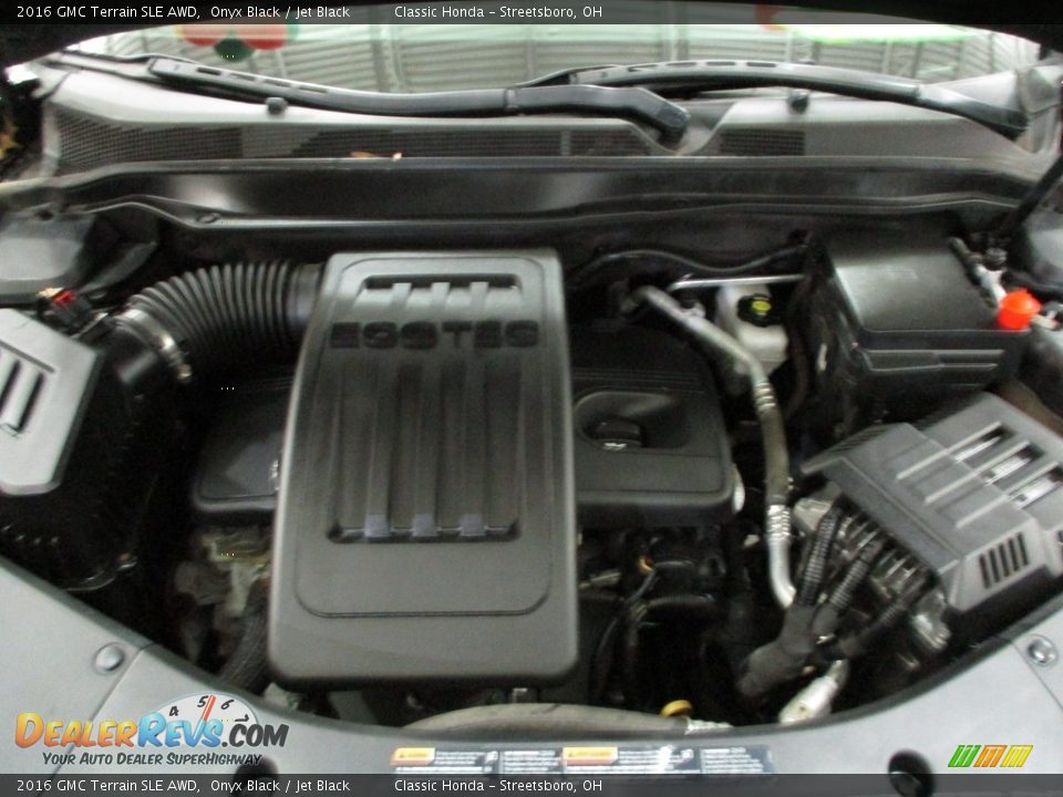 2016 GMC Terrain SLE AWD Onyx Black / Jet Black Photo #13