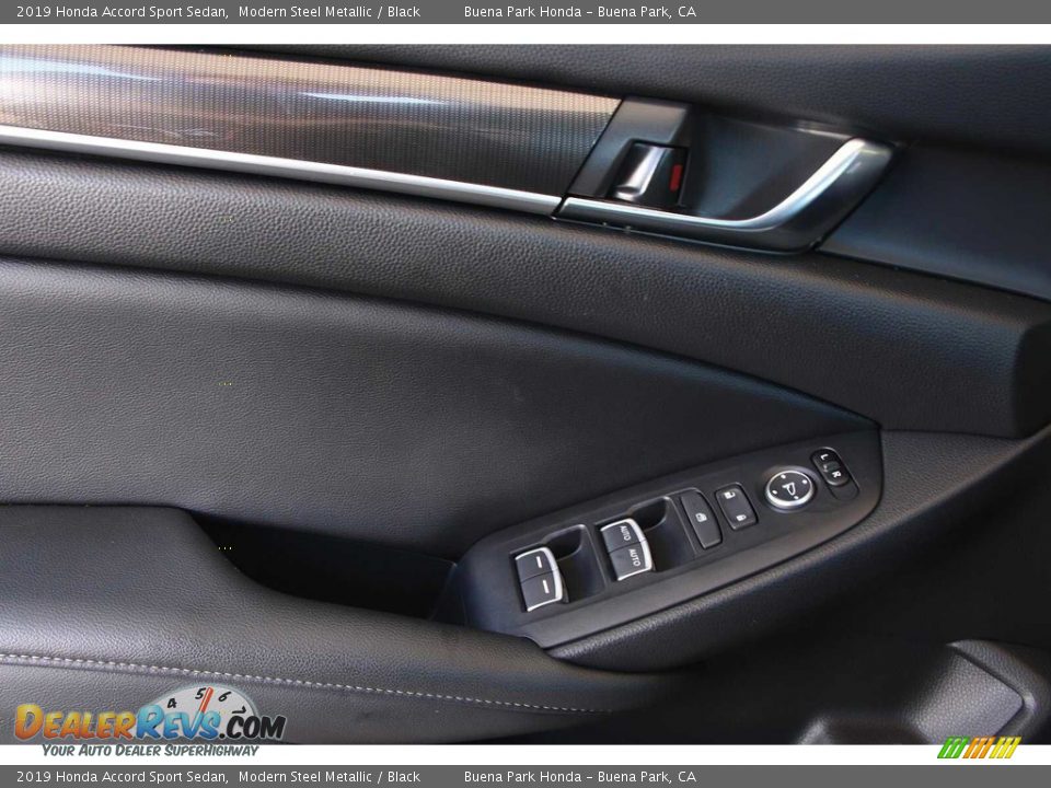 2019 Honda Accord Sport Sedan Modern Steel Metallic / Black Photo #13