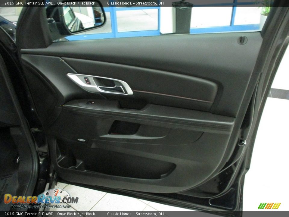 2016 GMC Terrain SLE AWD Onyx Black / Jet Black Photo #14