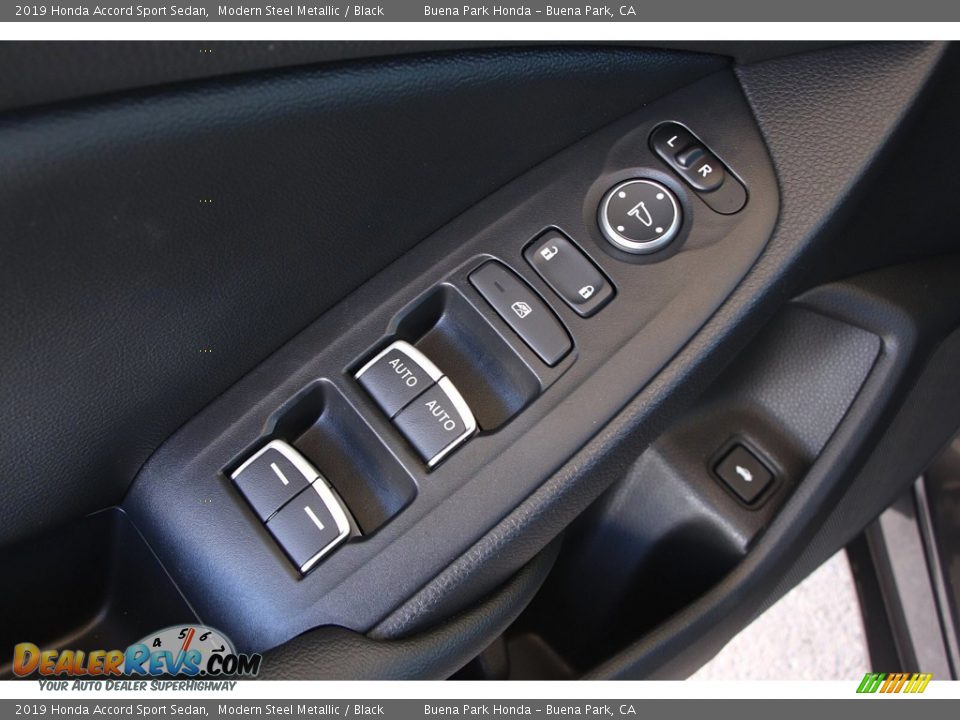 2019 Honda Accord Sport Sedan Modern Steel Metallic / Black Photo #14