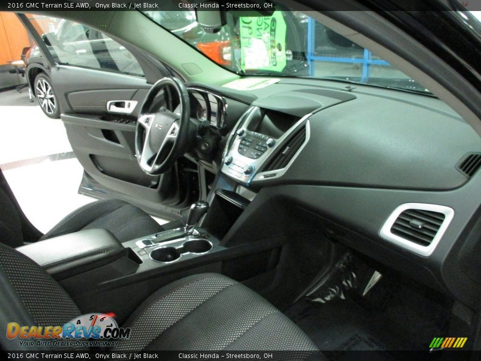 2016 GMC Terrain SLE AWD Onyx Black / Jet Black Photo #15