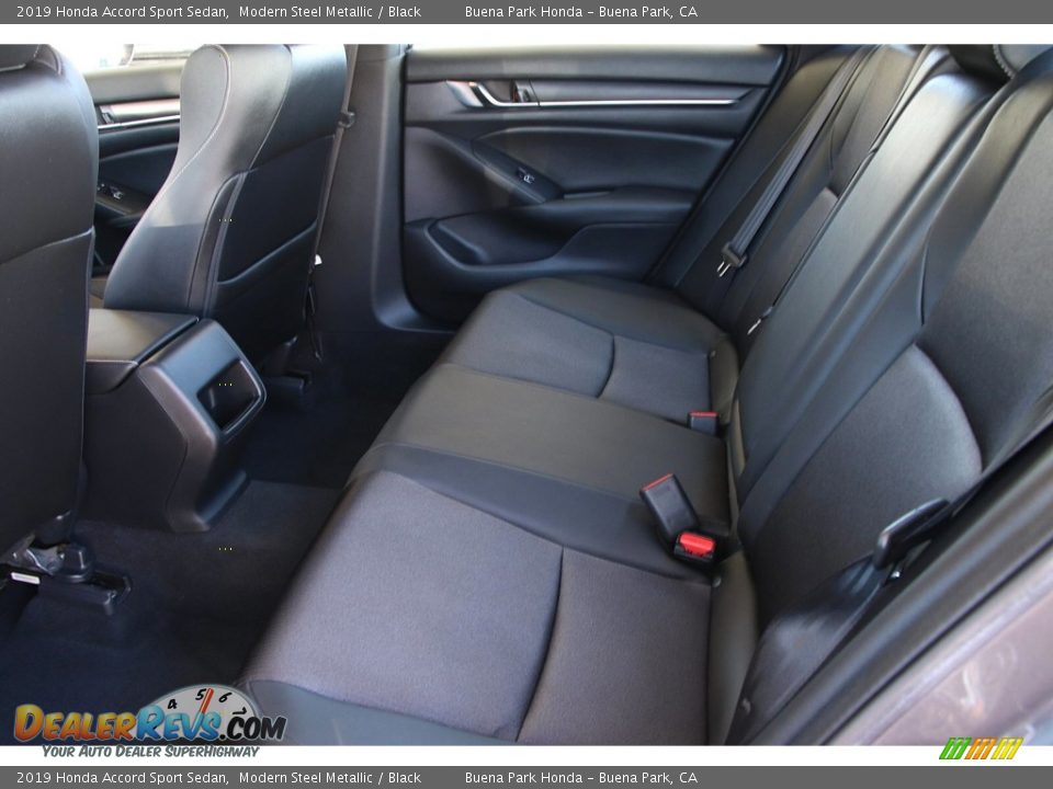2019 Honda Accord Sport Sedan Modern Steel Metallic / Black Photo #15