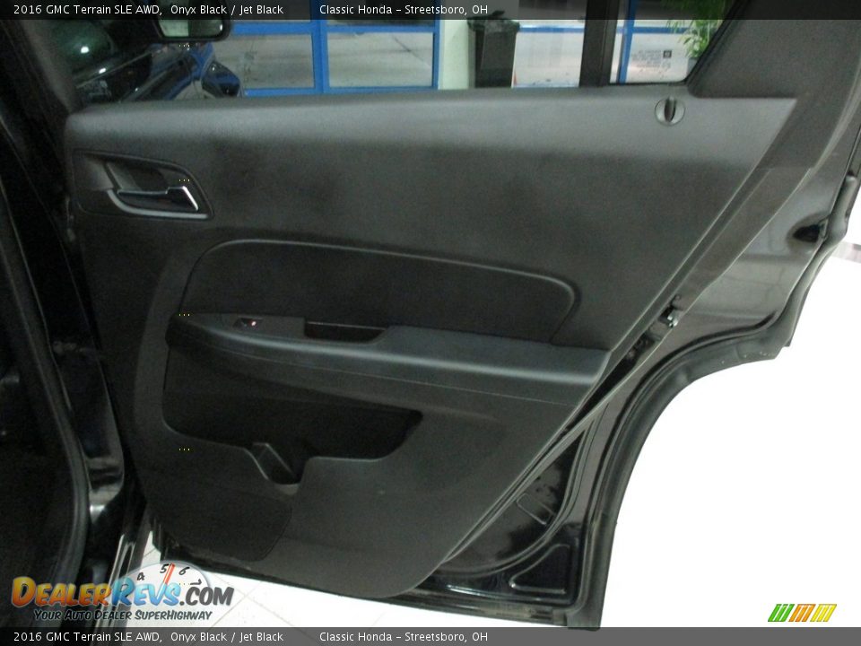 2016 GMC Terrain SLE AWD Onyx Black / Jet Black Photo #17
