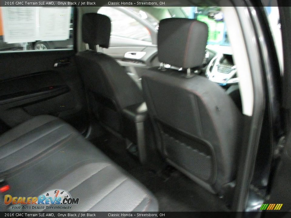 2016 GMC Terrain SLE AWD Onyx Black / Jet Black Photo #18