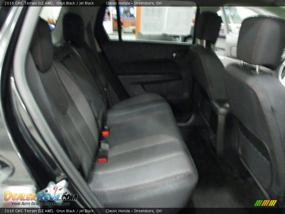 2016 GMC Terrain SLE AWD Onyx Black / Jet Black Photo #19