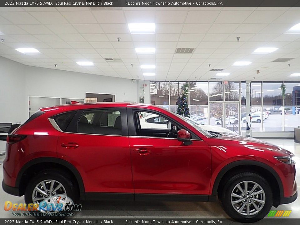 2023 Mazda CX-5 S AWD Soul Red Crystal Metallic / Black Photo #1