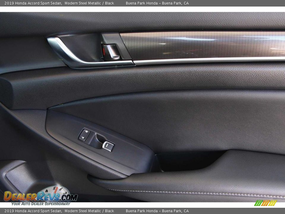 2019 Honda Accord Sport Sedan Modern Steel Metallic / Black Photo #19