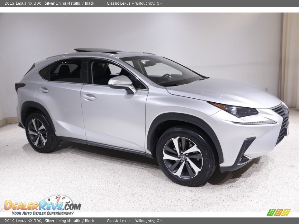 Silver Lining Metallic 2019 Lexus NX 300 Photo #1