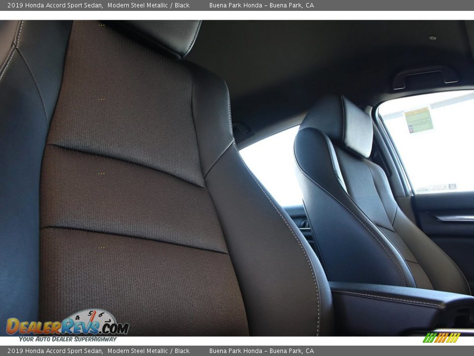2019 Honda Accord Sport Sedan Modern Steel Metallic / Black Photo #20