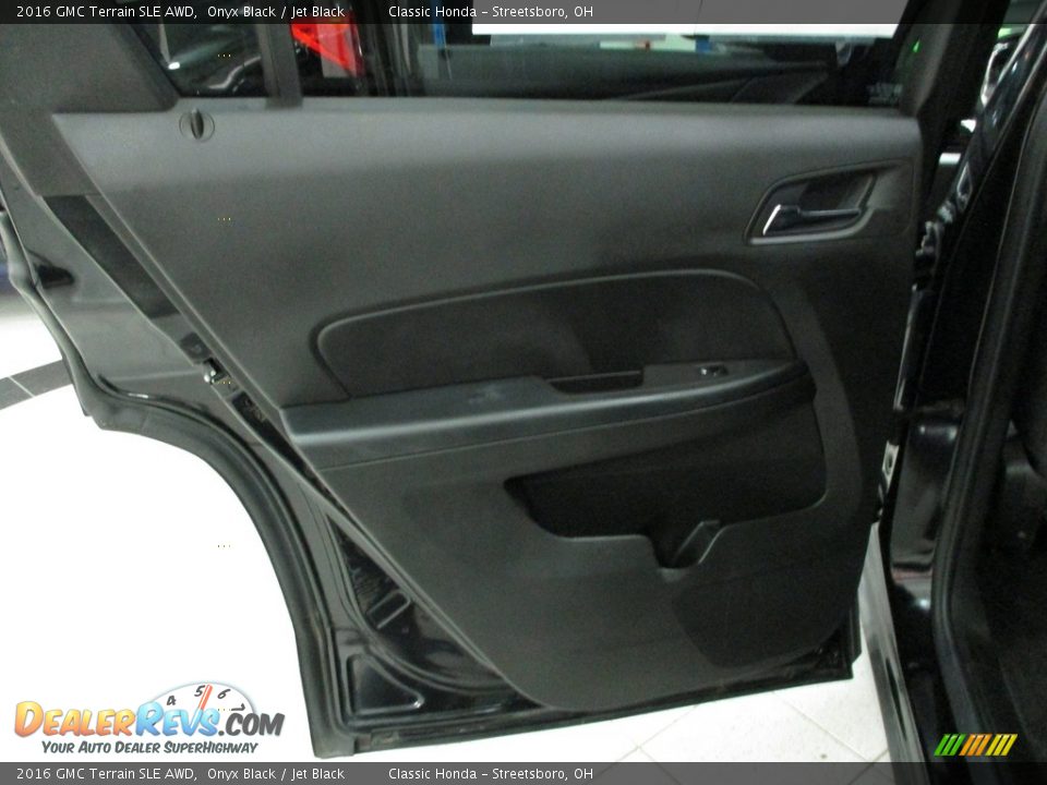 2016 GMC Terrain SLE AWD Onyx Black / Jet Black Photo #22