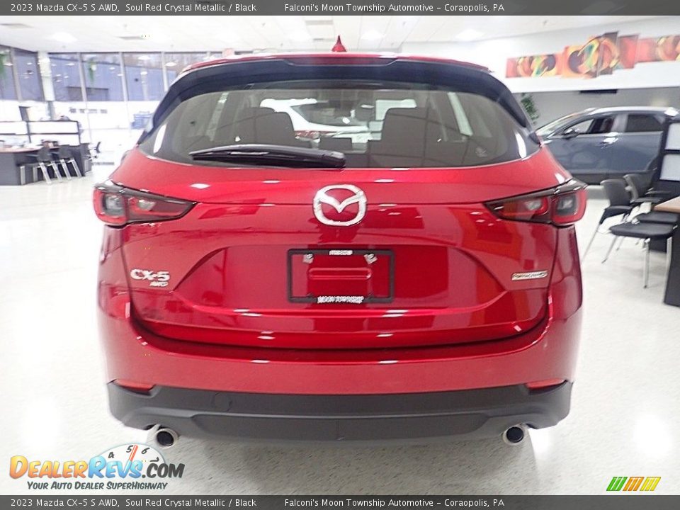 2023 Mazda CX-5 S AWD Soul Red Crystal Metallic / Black Photo #3